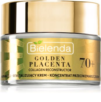 Bielenda Golden Placenta Collagen Reconstructor αποκαταστατική κρέμα κατά των ρυτιίδων 70+