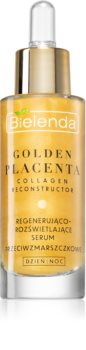Bielenda Golden Placenta Collagen Reconstructor αντιρυτιδικός και αναγεννητικός ορός