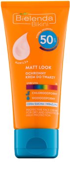 Bielenda Bikini Matt Look Schützende Gesichtscreme SPF 50