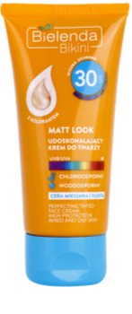 Bielenda Bikini Matt Look crema protectoare pentru fata SPF 30