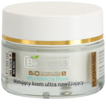 Bielenda BioTech 7D Youthful Glow mattierende Creme mit feuchtigkeitsspendender Wirkung