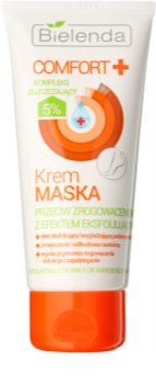 Bielenda Comfort+ Creme-Maske mit Peeling-Effekt für verhornte Fußsohlen