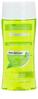 Bielenda Cucumber&Lime tónico matificante para pele oleosa