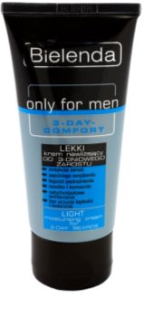 Bielenda Only for Men 3-Day Comfort crema idratante leggera per lenire la pelle