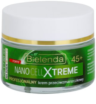 Bielenda Nano Cell Xtreme 45+ creme de dia antirrugas SPF 8
