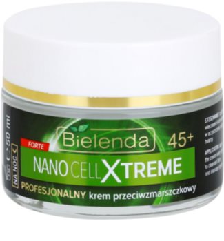 Bielenda Nano Cell Xtreme 45+ creme de noite antirrugas