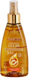 Bielenda Precious Oil Peach óleo nutritivo para rosto, corpo e cabelo