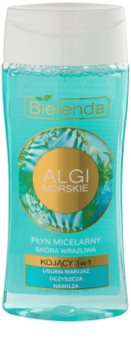 Bielenda Sea Algae Soothing água miceral desmaquilhante 3 em 1