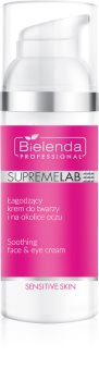 Bielenda Professional Supremelab Sensitive Skin Rauhoittava Voide Kasvoille Ja Silmien Alueelle