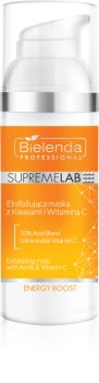 Bielenda Professional Supremelab Energy Boost masque exfoliant à la vitamine C