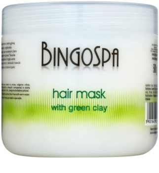 BingoSpa Green Clay maska na vlasy