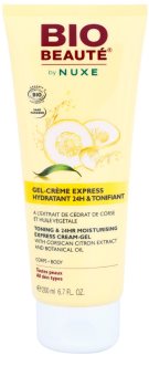 Bio Beauté by Nuxe Body crema-gel tonificante e idratante con estratti di limone della Corsica e olio vegetale