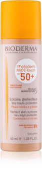 Bioderma Photoderm Nude Touch fluido protetor com cor para pele mista a oleosa  SPF 50+