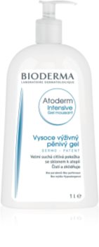 Bioderma Atoderm Intensive Gel Moussant Gel espuma nutritivo para pele sensível e atópica