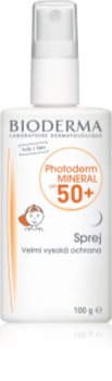 Bioderma Photoderm Mineral мінеральний спрей для засмаги SPF 50+