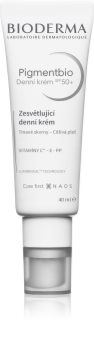 Bioderma Pigmentbio Daily Care SPF 50+ crema schiarente per macchie della pelle SPF 50+