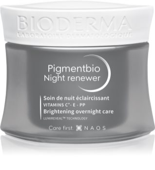 Bioderma Pigmentbio Night Renewer Natserum til at behandle mørke pletter