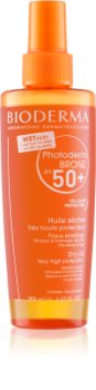 Bioderma Photoderm Bronz Olej ochranný suchý olej ve spreji SPF 50+