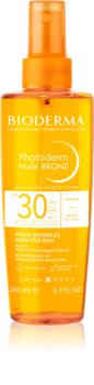 Bioderma Photoderm Bronz Aurinkoöljy Kasvoille ja Vartalolle SPF 30