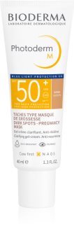 Bioderma Photoderm M Aizsargkrēms pret pigmenta plankumu veidošanos SPF 50+