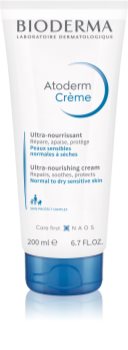Bioderma Atoderm Cream подхранващ крем за тяло за нормална към суха чувствителна кожа без парфюм