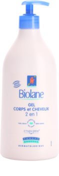 Biolane Baby Wash šampon a mycí gel 2 v 1