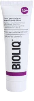 Bioliq 45+ liftingový a zpevňující noční krém pro vyhlazení kontur