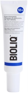 Bioliq 55+ crème intense effet lifting contour yeux, lèvres, cou et décolleté