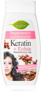 Bione Cosmetics Keratin Kofein balsam regenerator pentru păr