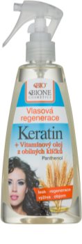 Bione Cosmetics Keratin Grain незмиваючий догляд за волоссям у формі спрею