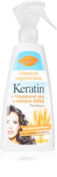 Bione Cosmetics Keratin Grain nenuplaunamoji plaukų priežiūros priemonė izsmidzināms