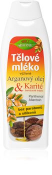 Bione Cosmetics Argan Oil + Karité питательное молочко для тела