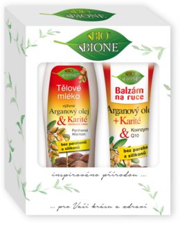 Bione Cosmetics Argan Oil + Karité poklon set I. (za tijelo)