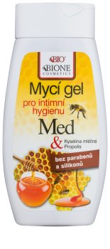 Bione Cosmetics Honey + Q10 gel pro intimní hygienu s mateří kašičkou