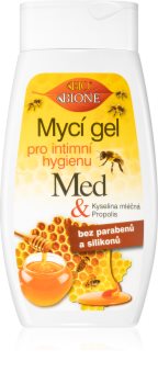 Bione Cosmetics Honey + Q10 Intiemhygiene Gel met Koninginnengelei
