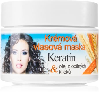 Bione Cosmetics Keratin Grain кремовая маска для всех типов волос