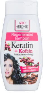 Bione Cosmetics Keratin Kofein Regenerating Shampoo