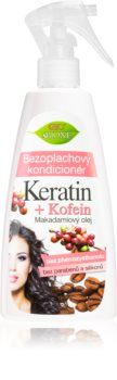 Bione Cosmetics Keratin + Kofein öblítés nélküli kondicionáló spray -ben