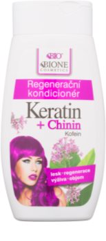 Bione Cosmetics Keratin + Chinin Regenerating Conditioner for Hair