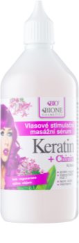 Bione Cosmetics Keratin + Chinin Stimulating Serum for Hair