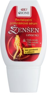 Bione Cosmetics Ginseng Goji + Chia sérum revitalisant visage