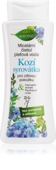 Bione Cosmetics Kozí Syrovátka нежная очищающая мицеллярная вода для чувствительной кожи лица