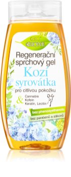Bione Cosmetics Kozí Syrovátka kopalna pena za občutljivo kožo