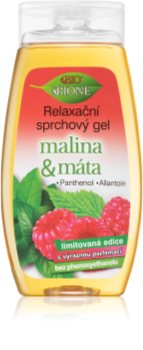 Bione Cosmetics Malina & Máta relaksirajući gel za tuširanje