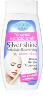 Bione Cosmetics Silver Shine hidratáló kondicionáló sárga tónusok neutralizálására