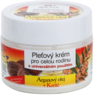 Bione Cosmetics Argan Oil + Karité crème visage pour toute la famille