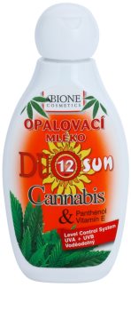 Bione Cosmetics DUO SUN Cannabis leite solar SPF 12