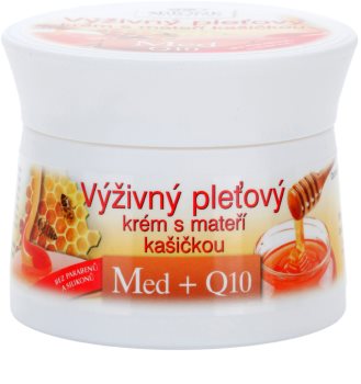 Bione Cosmetics Honey + Q10 crème nourrissante à la gelée royale