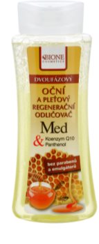 Bione Cosmetics Honey + Q10 двухфазное средство для снятия макияжа для лица и кожи вокруг глаз