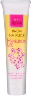 Bione Cosmetics Hyaluron Life Handcrème met Regenererende Werking